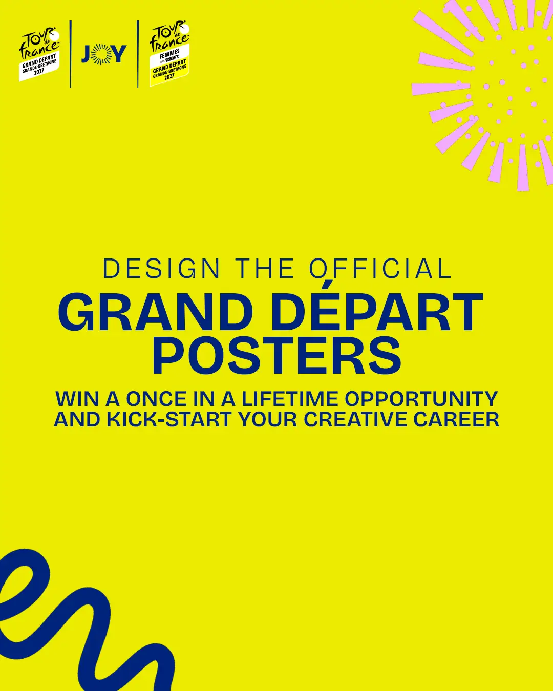 Le Grand Départ 2027 lance un concours pour la conception des affiches officielles
