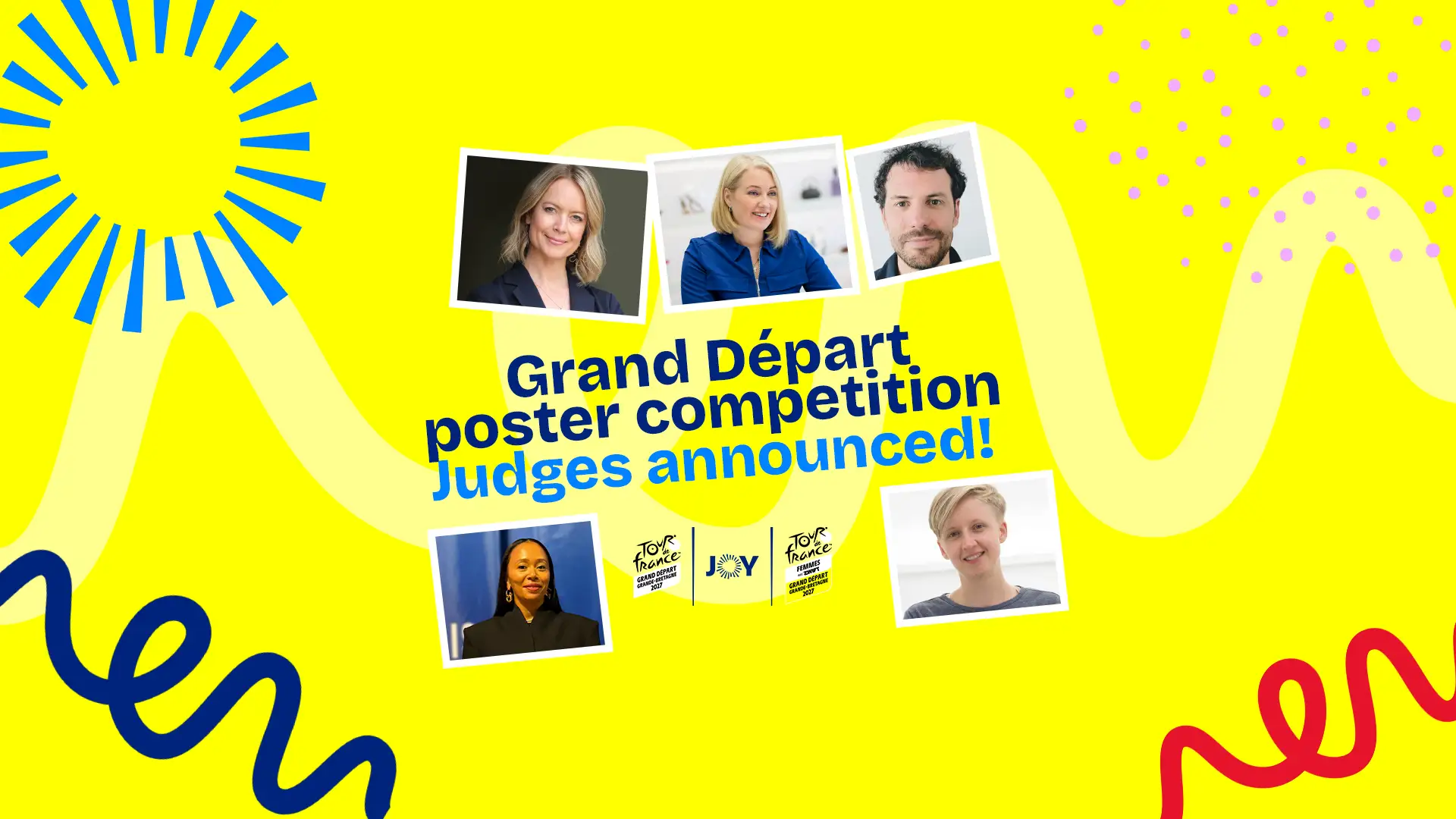 Judging panel revealed for Grand Depart poster competition